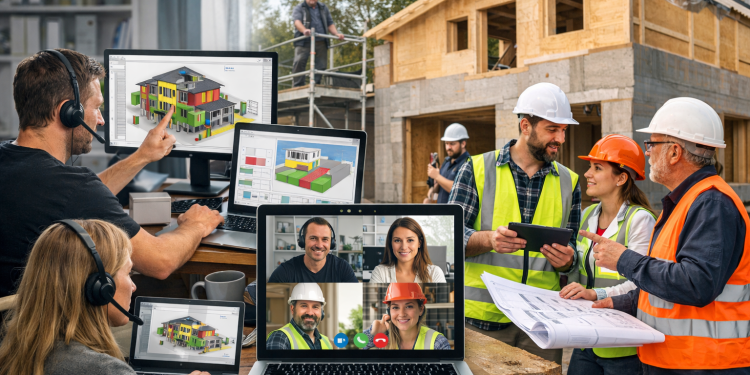 Hybrid Agile for Passive House Projects: Aligning Remote Modelers and Site Teams