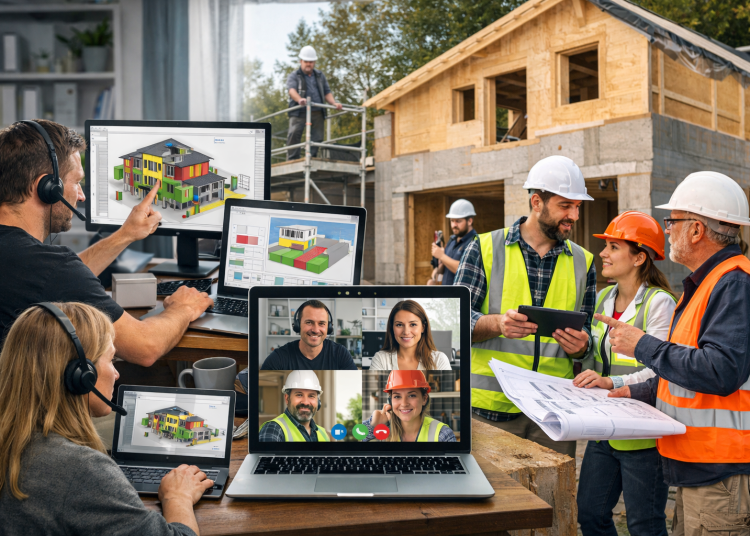 Hybrid Agile for Passive House Projects: Aligning Remote Modelers and Site Teams