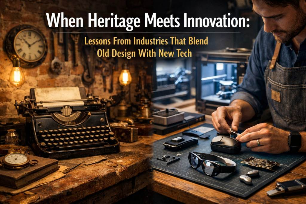 When Heritage Meets Innovation: Lessons From Industries That Blend Old ...