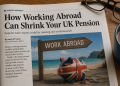How Working Abroad Can Shrink Your UK Pension